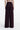 Cotton Wide Pants - Burgundy