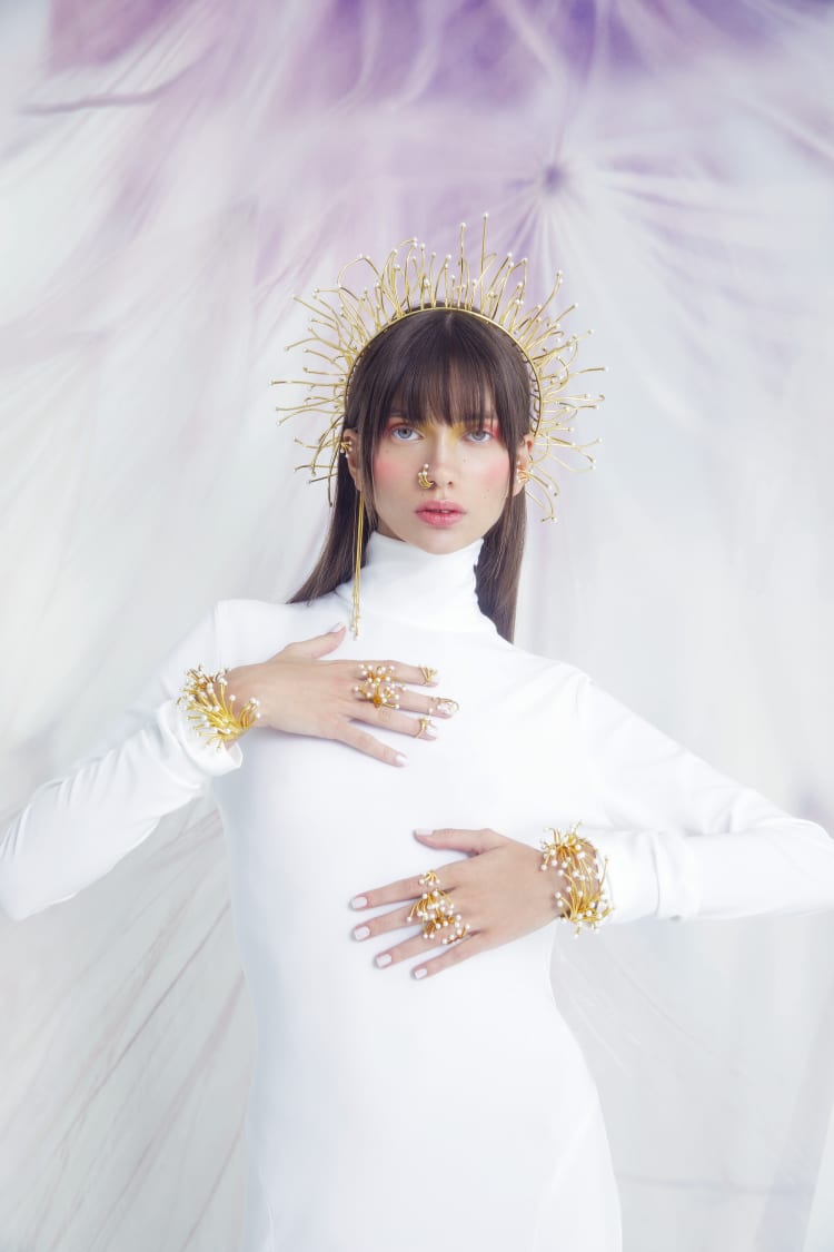 Mini Pearls Headband