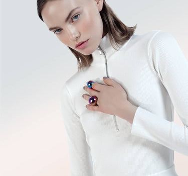 Holographic Dome Ring
