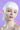 face jewelry makeup in 24k gold