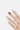 Tiger’S Eye Statement Nail Ring in Silver