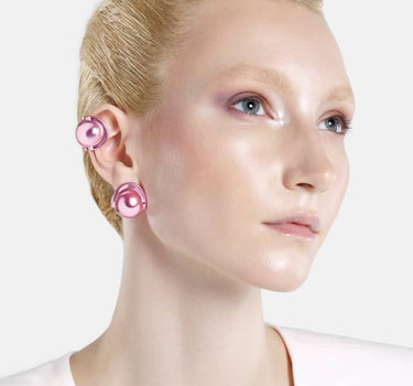 Casa Batlló ball earcuff in rose