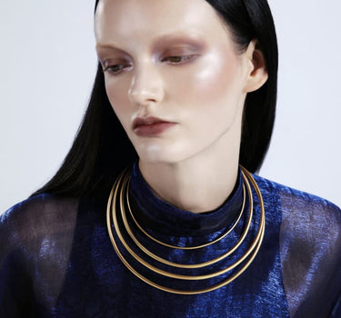 Gold Choker Coil