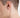 puffed hoodie earcuff in gold