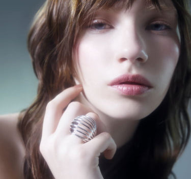 Silver Coil Ring