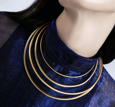 Gold Choker Coil