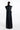 Leather Long Structured-Shoulder Vest - Black