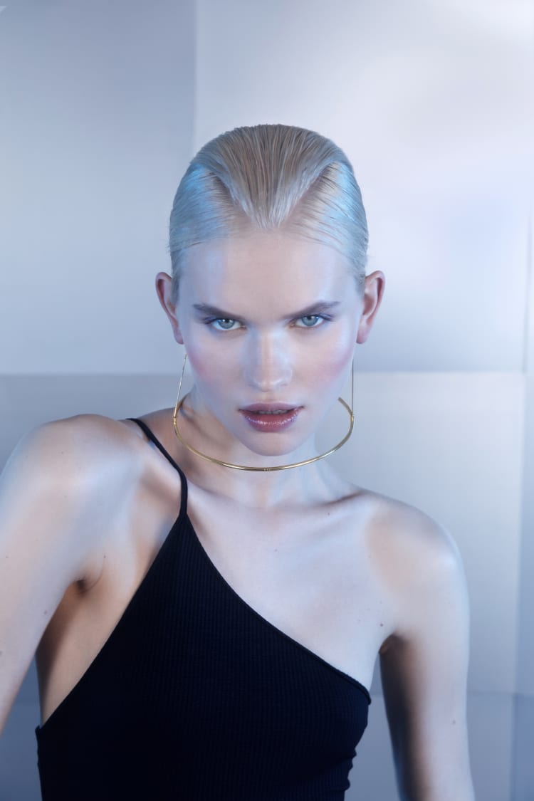 Gold Unique Necklace