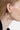 Fluid Dangle Earrings in Gold