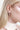 Fluid Drop Earrings - silver