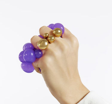 ball ring in gold