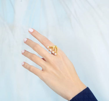 Pearl Tiara Ring