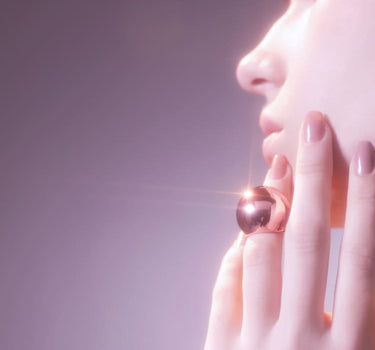 Rose Gold Ball Ring