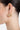 Organic Hoop Earrings in Gold