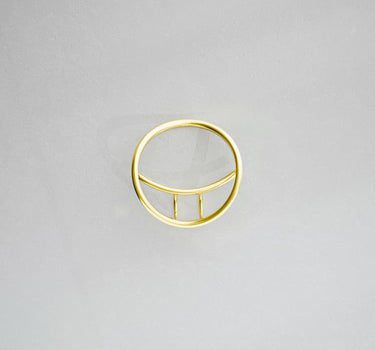 Gold Circular Ear Cuff