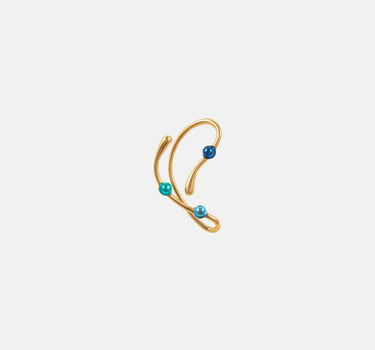 Casa Batlló full earcuff in gold