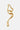 Large Gold Liquid Ring
