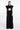 Long Structured-Shoulder Vest - Black
