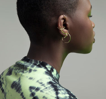Gold Ear Cuff Set