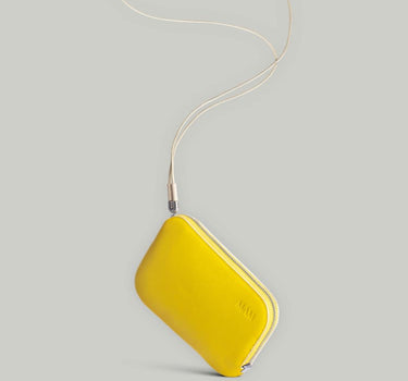 Crossbody yellow purse