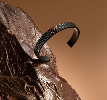 MAM | CUPRA Parametric bracelet L size in ruthenium and cooper details