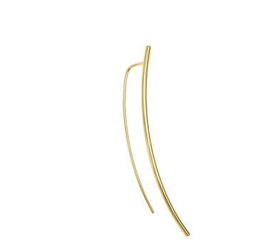 Climber earring in gold