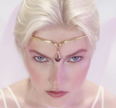 gold headpiece from MAM